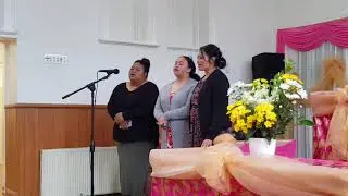 Pauline, Ponamu, Shirlz sings for Lauga 27 Oct 2018 St Albans SISDAC