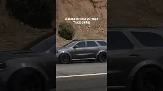 WANTED Hellcat Durango Police Chase #trx #ram #srt #srt8 #trackhawk #dodge #1000hp #hellcat #fastcar