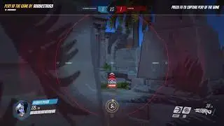 Widow Maker Snipe 1v1 OverWatch I won of course...