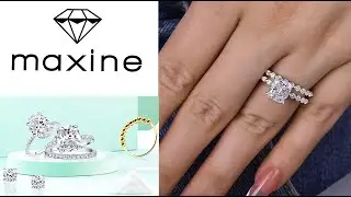 Изысканное женское обручальное кольцо Maxine Jewelry с бриллиантом огранки &laquo;кушон&raquo; 2,0 карата из стерлингового серебра #ювелирные изделия