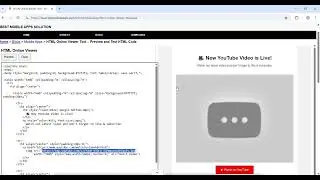 Create HTML Email for your YouTube vedio promotion Using Online HTML Viewer