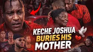 Emotional Moments As Friends And Sympathizers Consoles Keche Joushua As He Burries His &ldquo; MOTHER &ldquo; 
