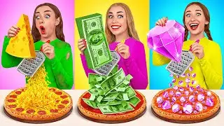 Бедная vs Богатая vs Ультра Богатая еда Челлендж | Битвы с Едой от Multi DO Challenge