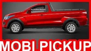 PHOTOSHOP Fiat Mobi Pickup 2018 #Mobi