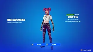 How to get DROP DEE SKIN for FREE in Fortnite