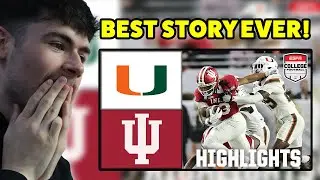 BRIT Reacts to CFP National Championship: Miami Hurricanes vs. Indiana Hoosiers!