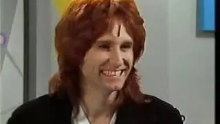 John Waite 1985 promo interview on Mask Of Smiles in  England
