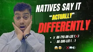 10 English Words Natives Pronounce Differently | Dictionary vs Real Life