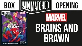 Unmatched Marvel: Brains and Brawn Box Opening