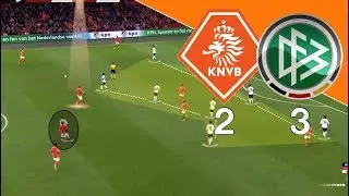 A game of chess | Netherlands-Germany tactical analysis