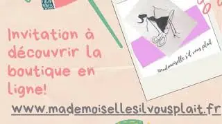 Invitation a d&eacute;couvrir ma boutique marchande