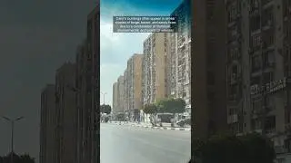 Cairo&rsquo;s buildings&mdash;shades of beige, brown, and sand #shorts #youtubeshorts #trending