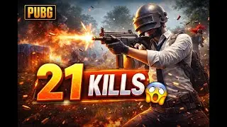 🔥 PUBG Mobile 21 Kills | Solo vs Squad INSANE Gameplay 😱