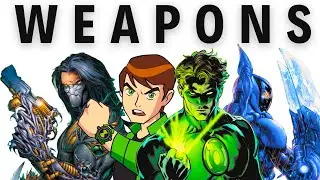 The Coolest Superhero Weapons You Wish You Had