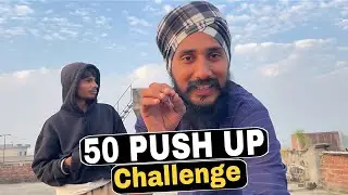 50 PUSh-UP Challenge In Brothers 😇 