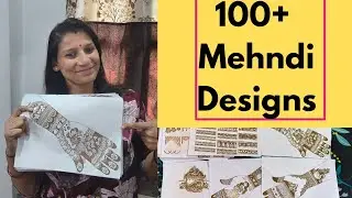 100+ Mehndi Designs Practice | Starting to Pro Mehndi Journey | Paper Practice