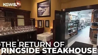 Ringside Steakhouse restores historic restaurant after April fire, retains staff