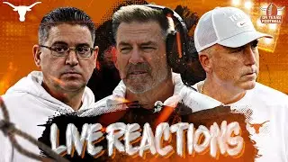 Coaches Press Conference Reactions! | Texas Football | Pete Kwiatkowski | Kyle Flood | Jeff Banks
