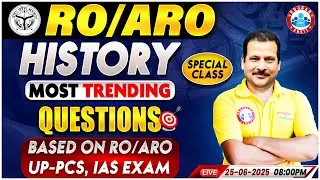RO ARO History Expected Questions | RO ARO/ UPPCS/ IAS History Most Trending Questions | Sanjan Sir
