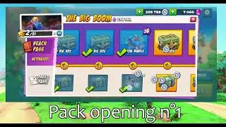 Season 4 : Pack opening Boom beach Frontlines