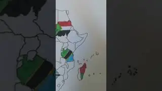 Map of Africa - Somalia #flag #country #africa #peace #somalia