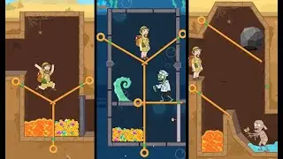 Pull Him Out, Level 18 to 34, Android Mobile game || #4SG