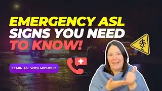 How to Sign 'Call 911' in ASL | Emergency Signs Everyone Should Know