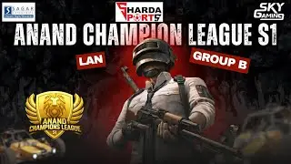 Anand Champion League S1 | BGMI LAN Tournament Powered by Sagar Consultant | Streaming by SkyGaming