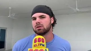 Bryse Wilson reflects on his first outing of Spring 2-23-20
