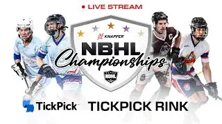 🔴  2025 NBHL Championships | TickPick Rink | National Ball Hockey League