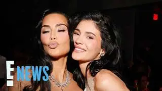 See Kim Kardashian Crash Kylie Jenner&rsquo;s SKIMS Photoshoot | E! News
