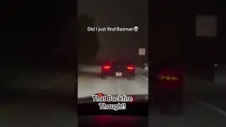 Is This Batman?? #lamborghini #batman #batmanarkhamknight #car #loud