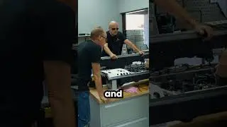 Couple of Lab Techs working on Tesla's! #shorts
