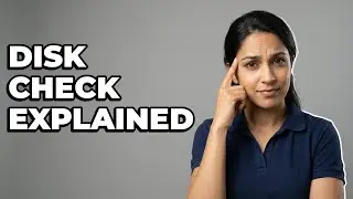 What Does A Disk Check Actually Do?