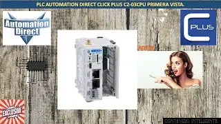 01-PLC AUTOMATION DIRECT CLICK PLUS C2-03CPU PRIMERA VISTA.