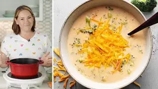 Keto Broccoli Cheese Soup - Ready in under 30 minutes!