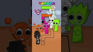 Color Match Puzzle Challenge 🎯:  Help Joy and Incredibox Sprunki win the Game