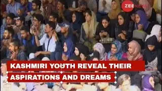 Dr Subhash Chandra interacts with Kashmiri youth about their aspirations
