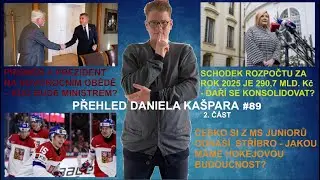 PREZIDENT NA NOVOROČN&Iacute;M OBĚDĚ A ČESKO SI Z MS JUNIORŮ ODN&Aacute;&Scaron;&Iacute;  STŘ&Iacute;BRO | PŘEHLED D. K. #91