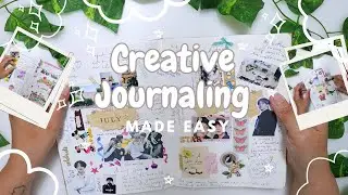 Creative Journaling Ep.3 | Art of Memory Keeping | Too Busy For Journaling? | Junk Journal With Me