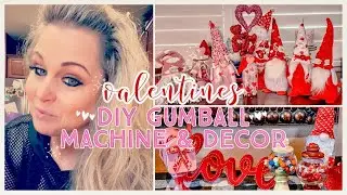 Gumball/Candy Machine DIY/ Valentines Decor/ Dollar Tree/Target Bullseye