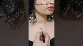 Navratri Bindi Hack ✨ Neck Tattoo #navratwsakshi #bindihack #necktattoo #shorts #garba