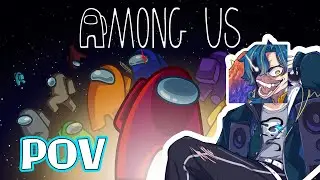 This guy's evil sussy || ✨Among Us + Minecraft Collab!✨🐺