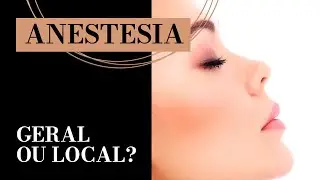 Rinoplastia Com Anestesia Local Ou Geral? - Dr. F&aacute;bio Maniglia