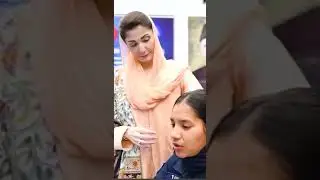 Footage of Maryam Nawaz's Kind Gesture with Female Police Officer | News 360Pakistan