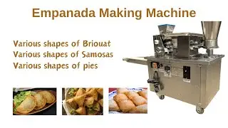 How to Make Momo Empanada Chebureki Sambousek Dumpling Meat Pie | Delicious Stuffed Snacks#machine