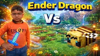 Minecraft Ender Dragon Battle 🔥 Final Fight | Free Addon Survival Gameplay