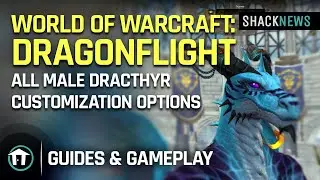 World of Warcraft: Dragonflight - All Male Dracthyr  Customization Options