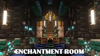 Самая глубокая и тёмная комната зачарования в Minecraft! Простой урок