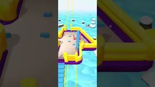 bridge race gameplay #gameplay #run #bridge #blocks #stairs